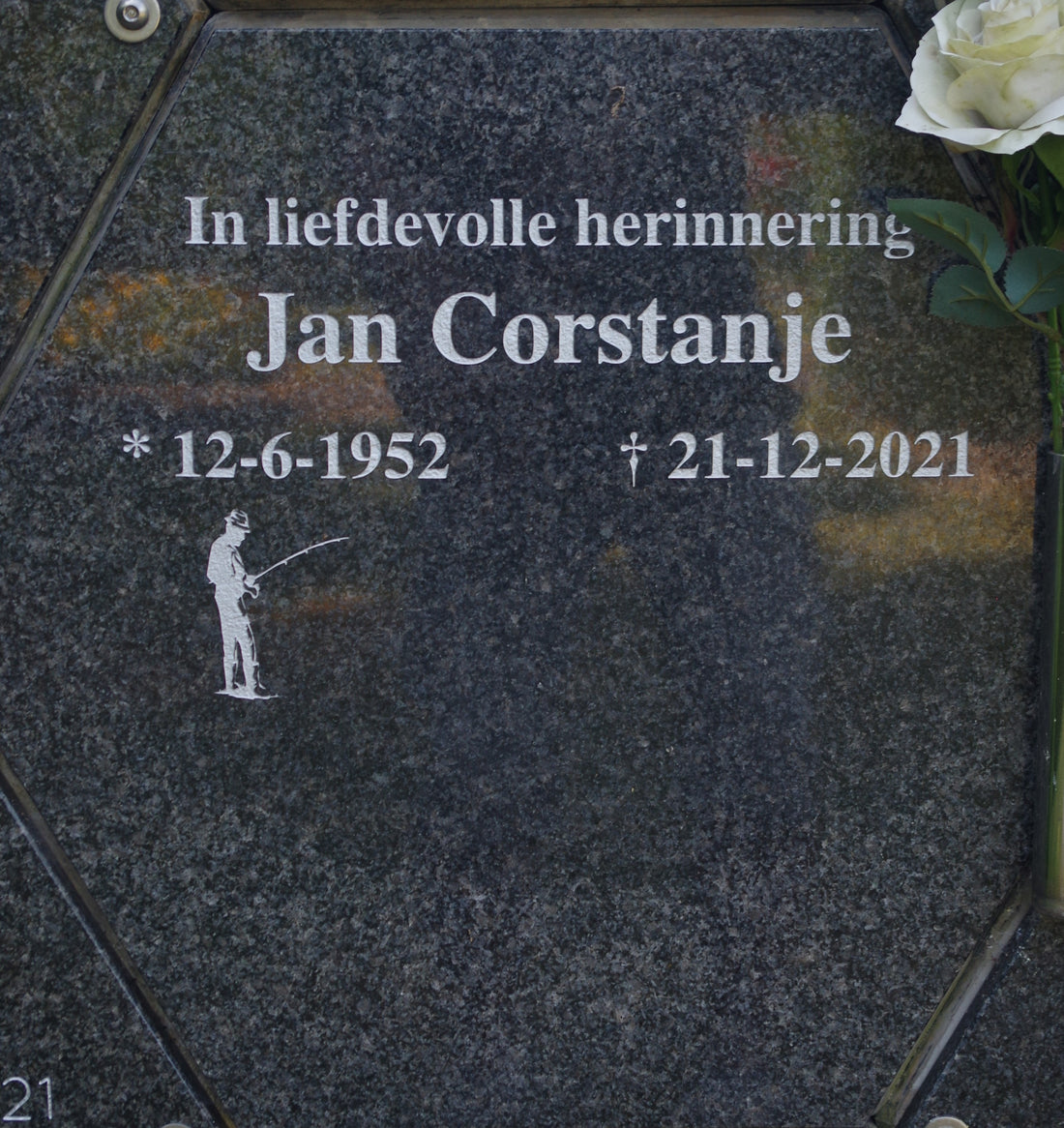 Het graf van Jan Corstanje