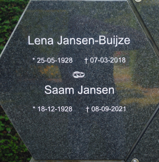Het graf van Salomon Jan Jansen