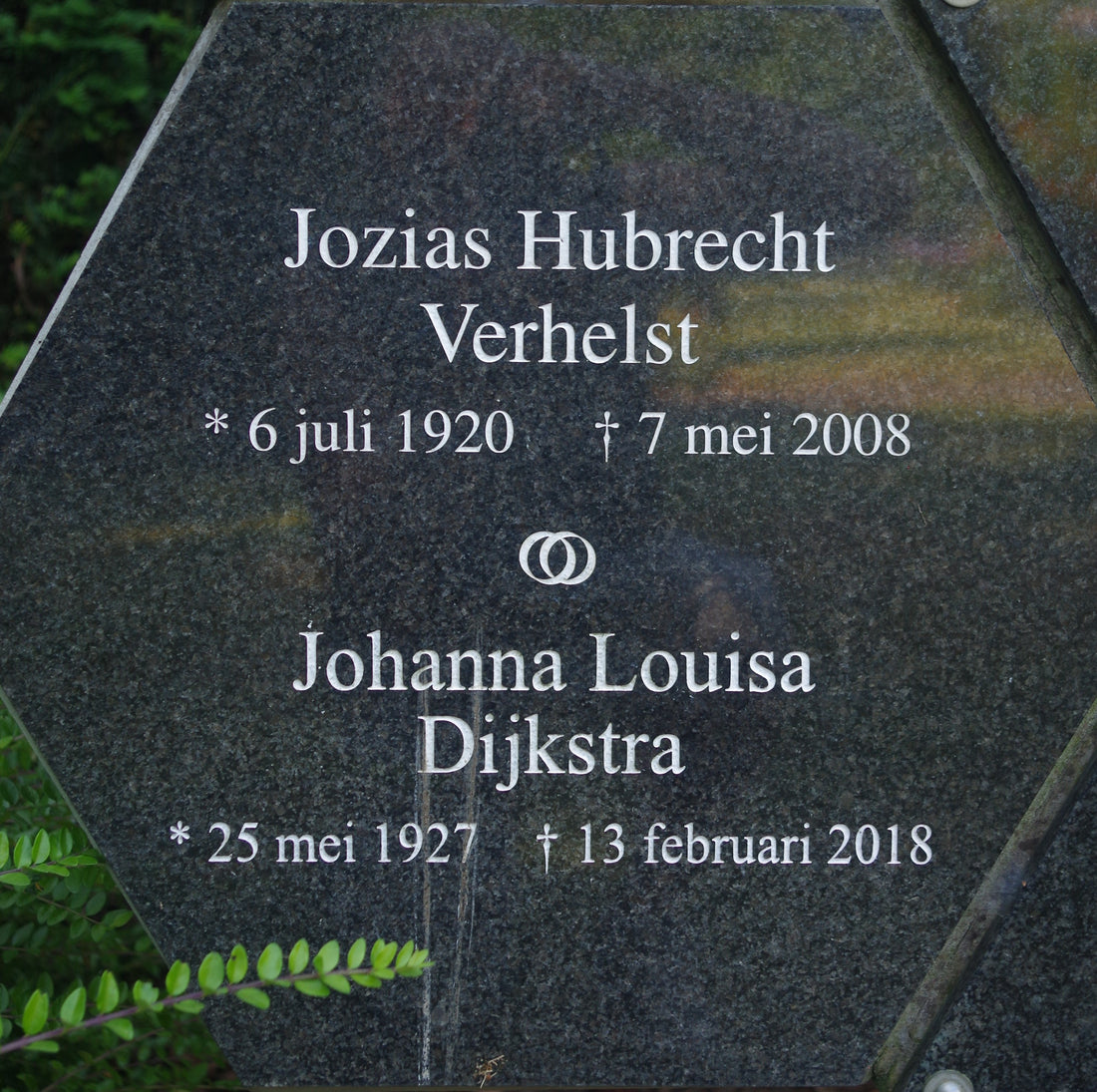 Het graf van Johanna Louisa Dijkstra