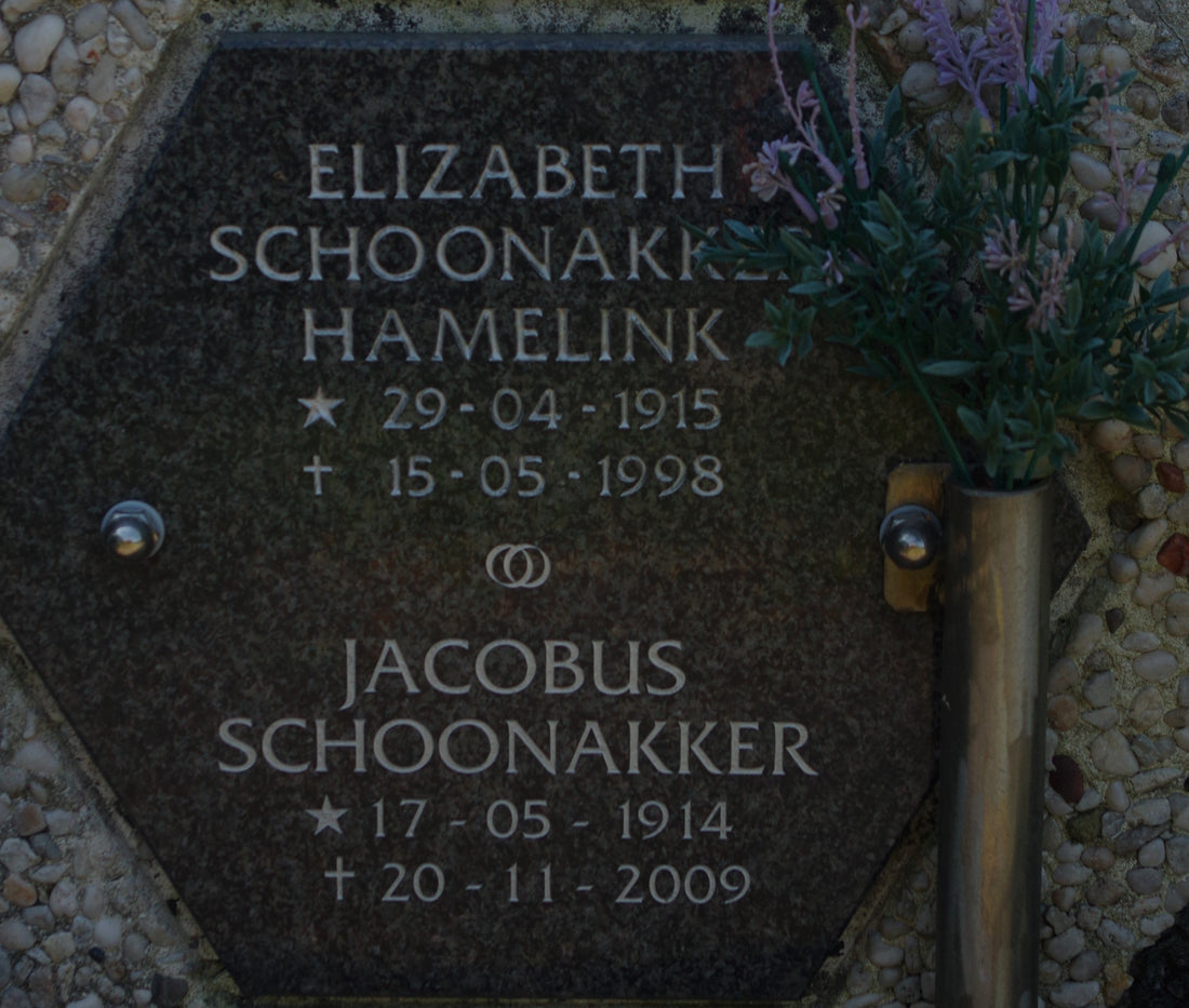 Het graf van Elizabeth Hamelink