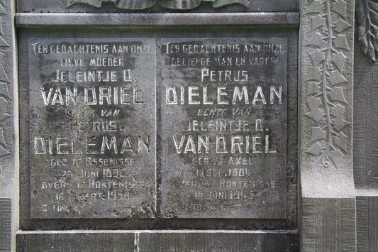 Het graf van Jeleijntje van Driel