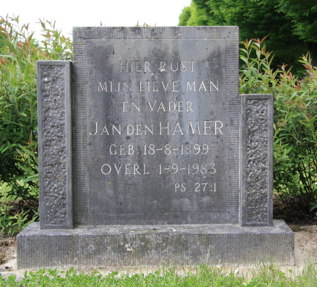 Het graf van Jan den Hamer