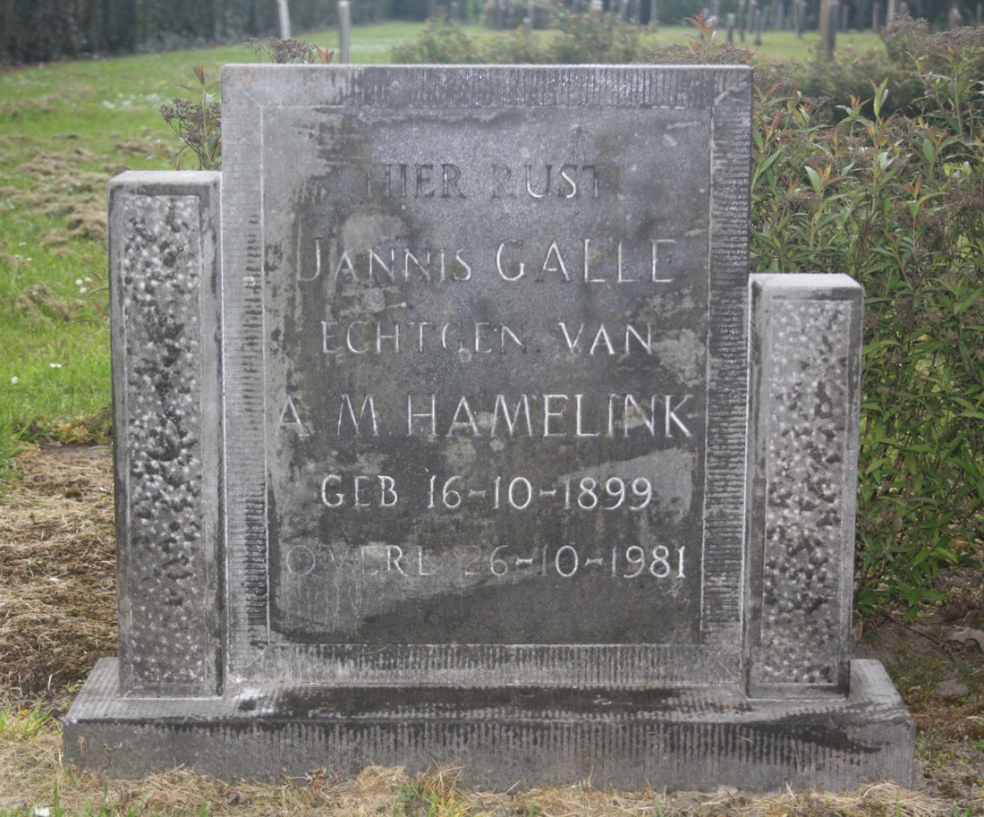 Het graf van Jannis Galle