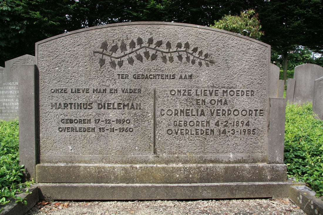 Het graf van Cornelia Verpoorte