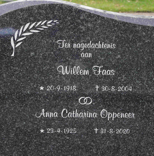 Het graf van Anna Catharina Oppeneer