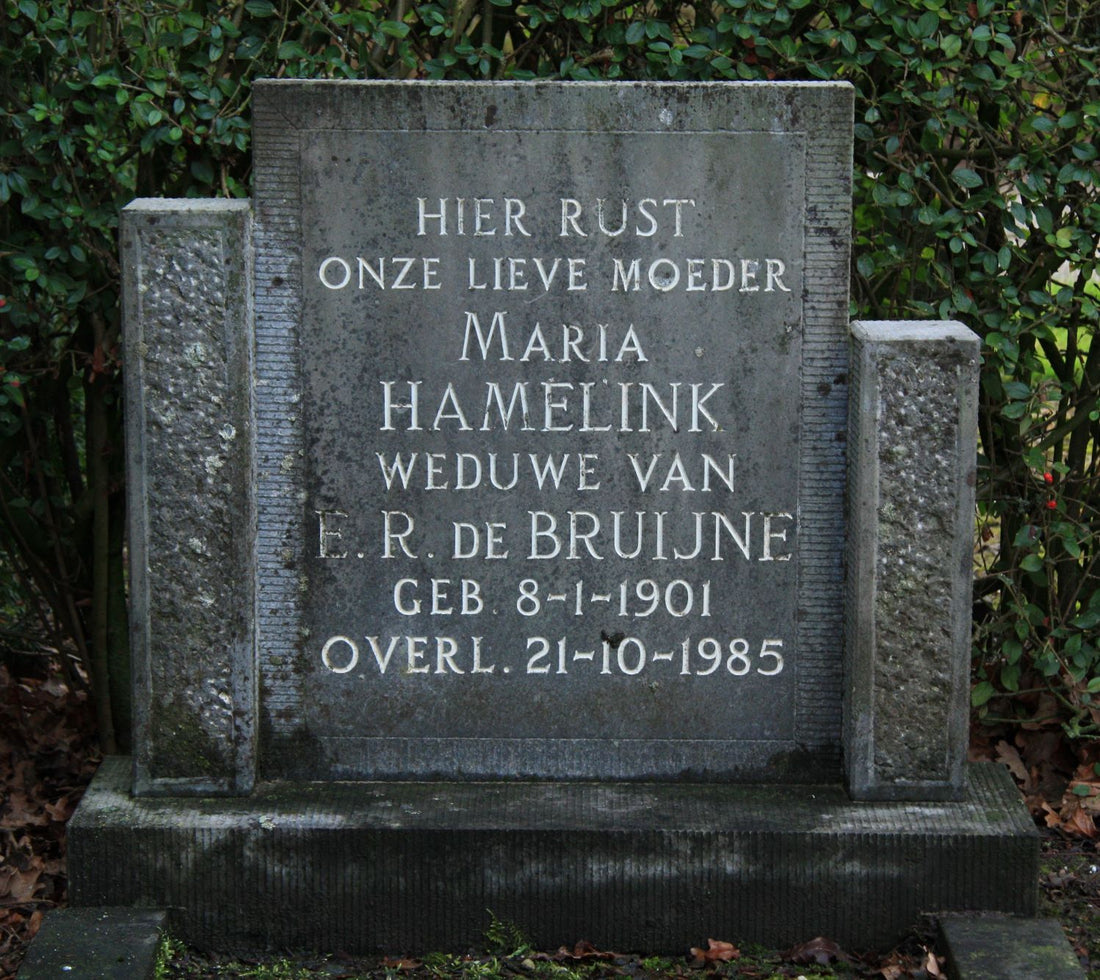 Het graf van Maria Hamelink