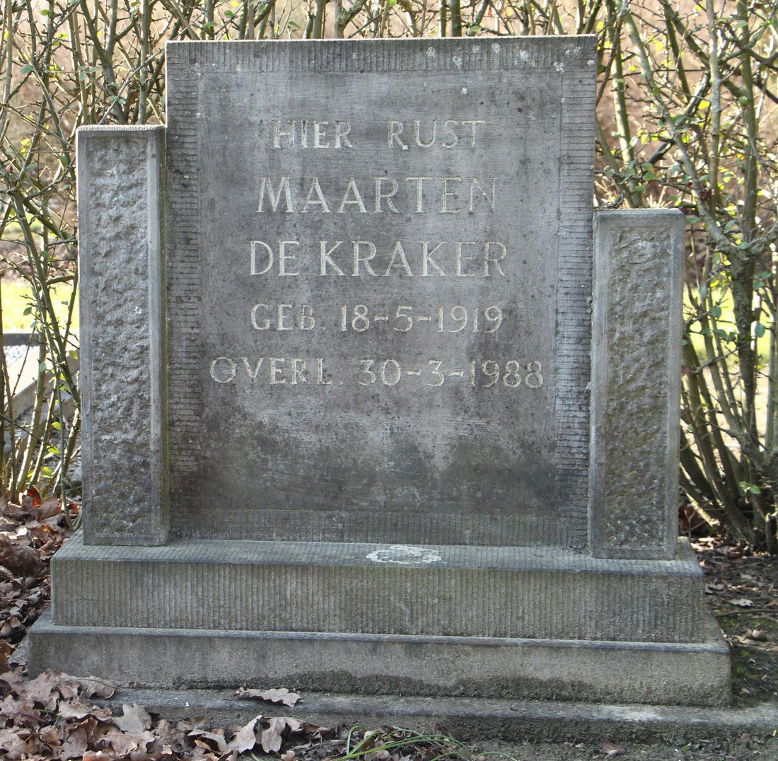 Het graf van Maarten de Kraker