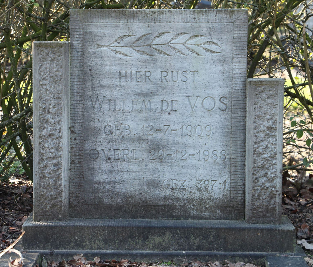 Het graf van Willem de Vos