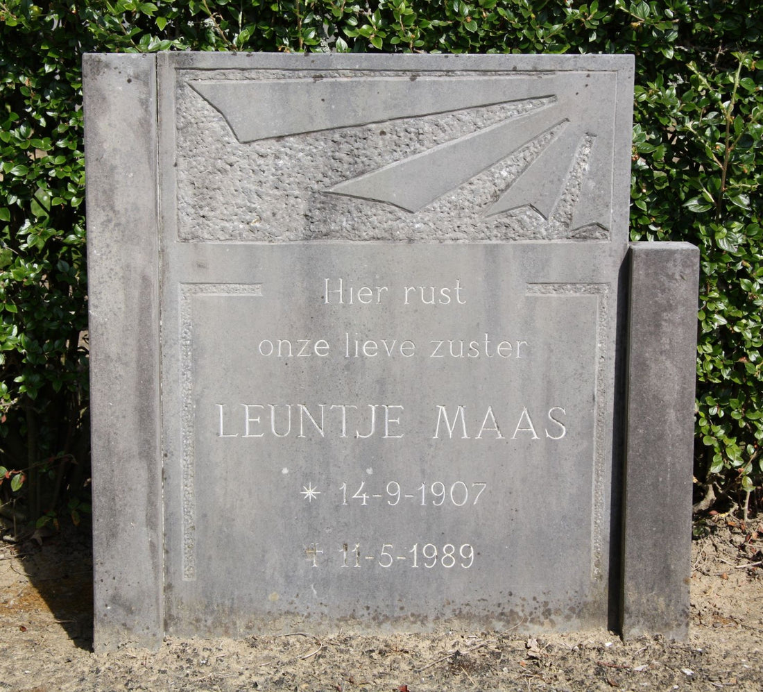 Het graf van Leuntje Maas