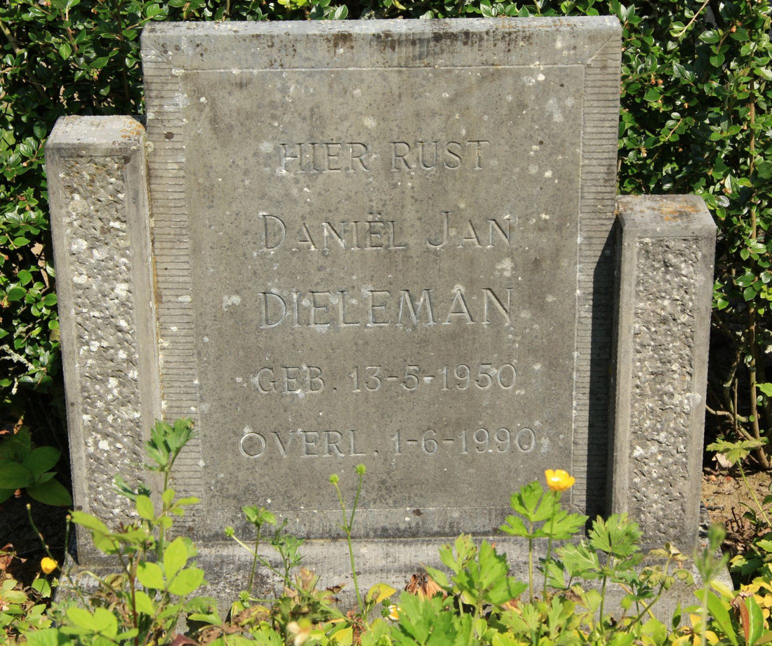 Het graf van Daniël Jan Dieleman