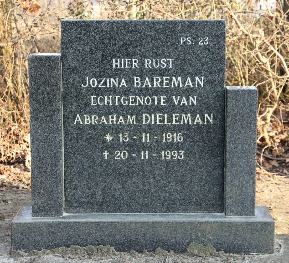 Het graf van Jozina Bareman