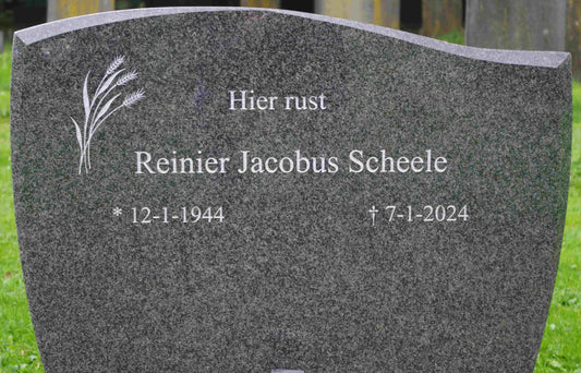 Het graf van Reinier Jacobus Scheele