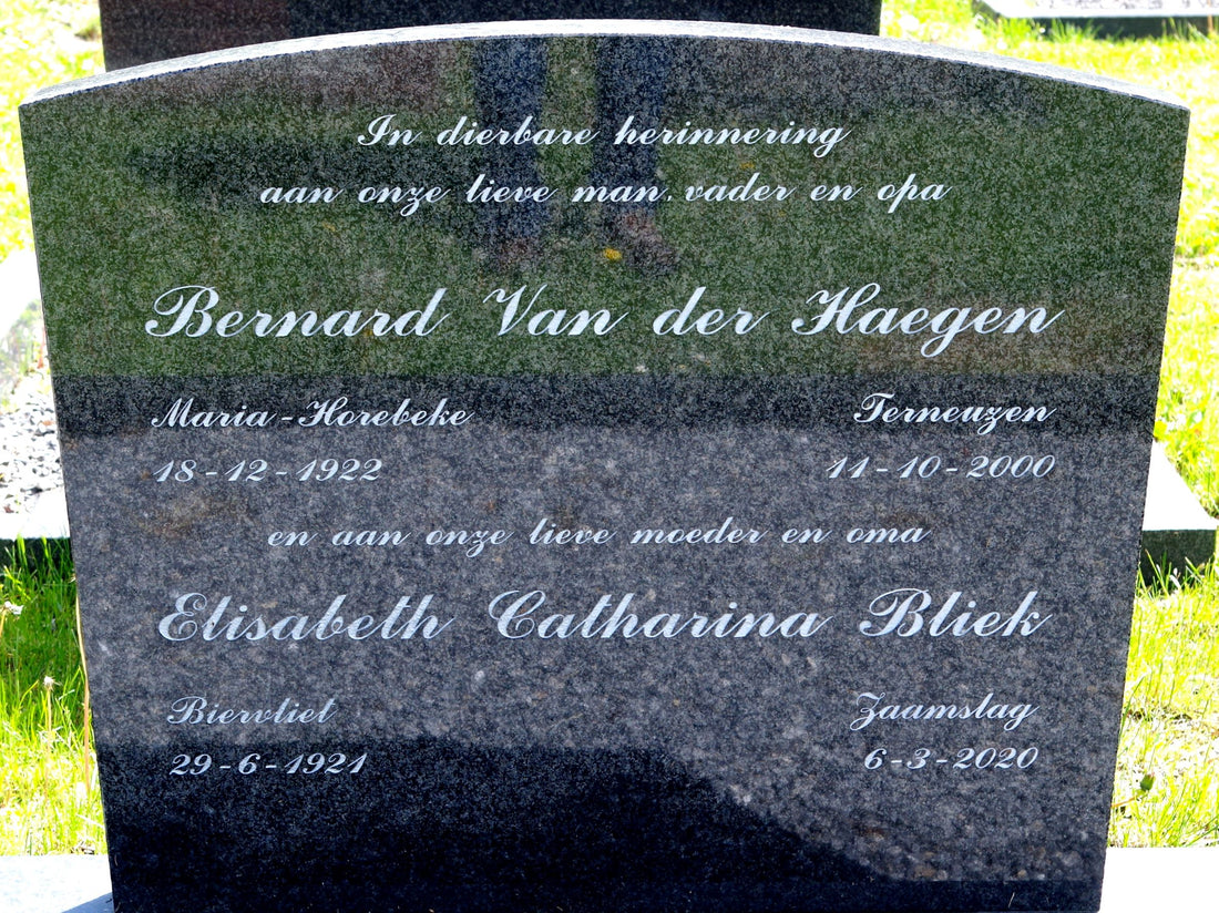 Het graf van Elisabeth Catharina Bliek