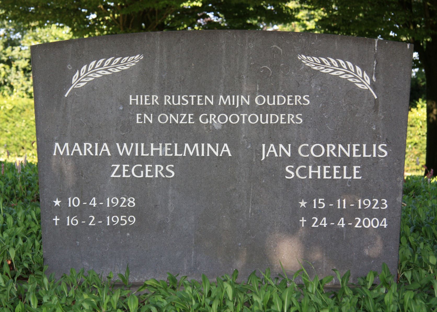 Maria Wilhelmina Zegers