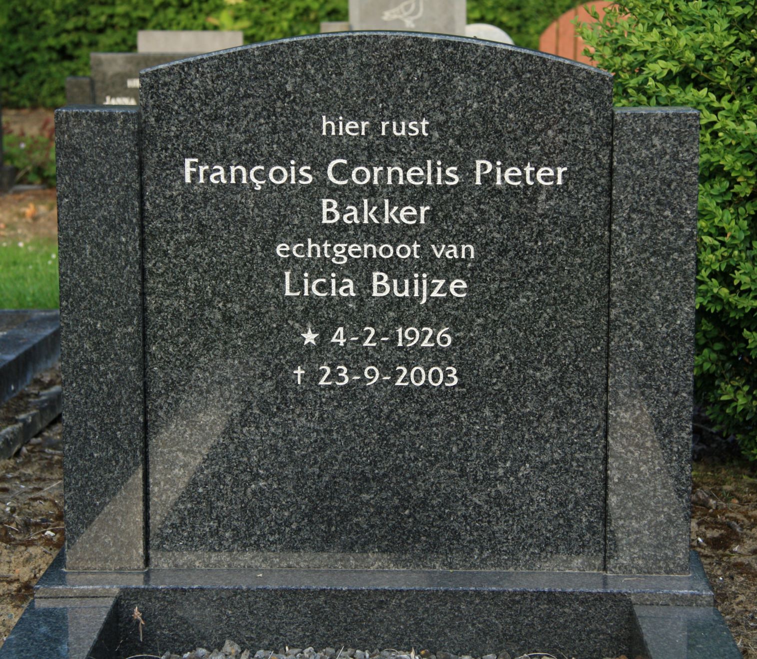 François Cornelis Pieter Bakker