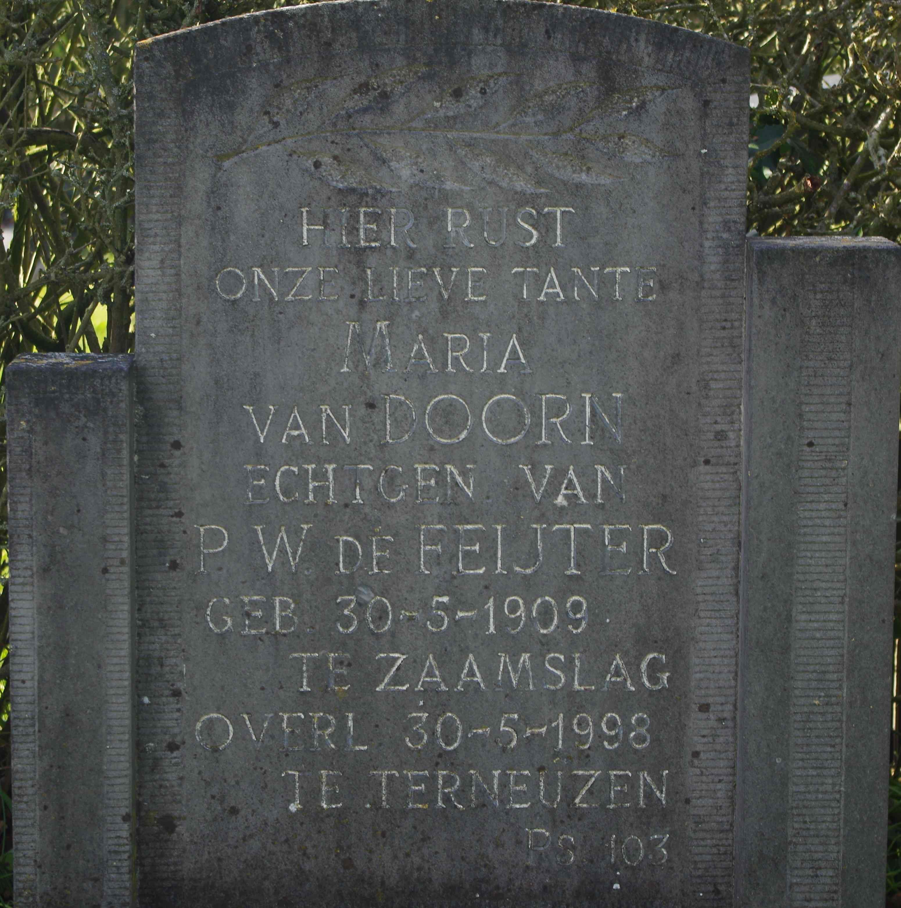 Maria van Doorn