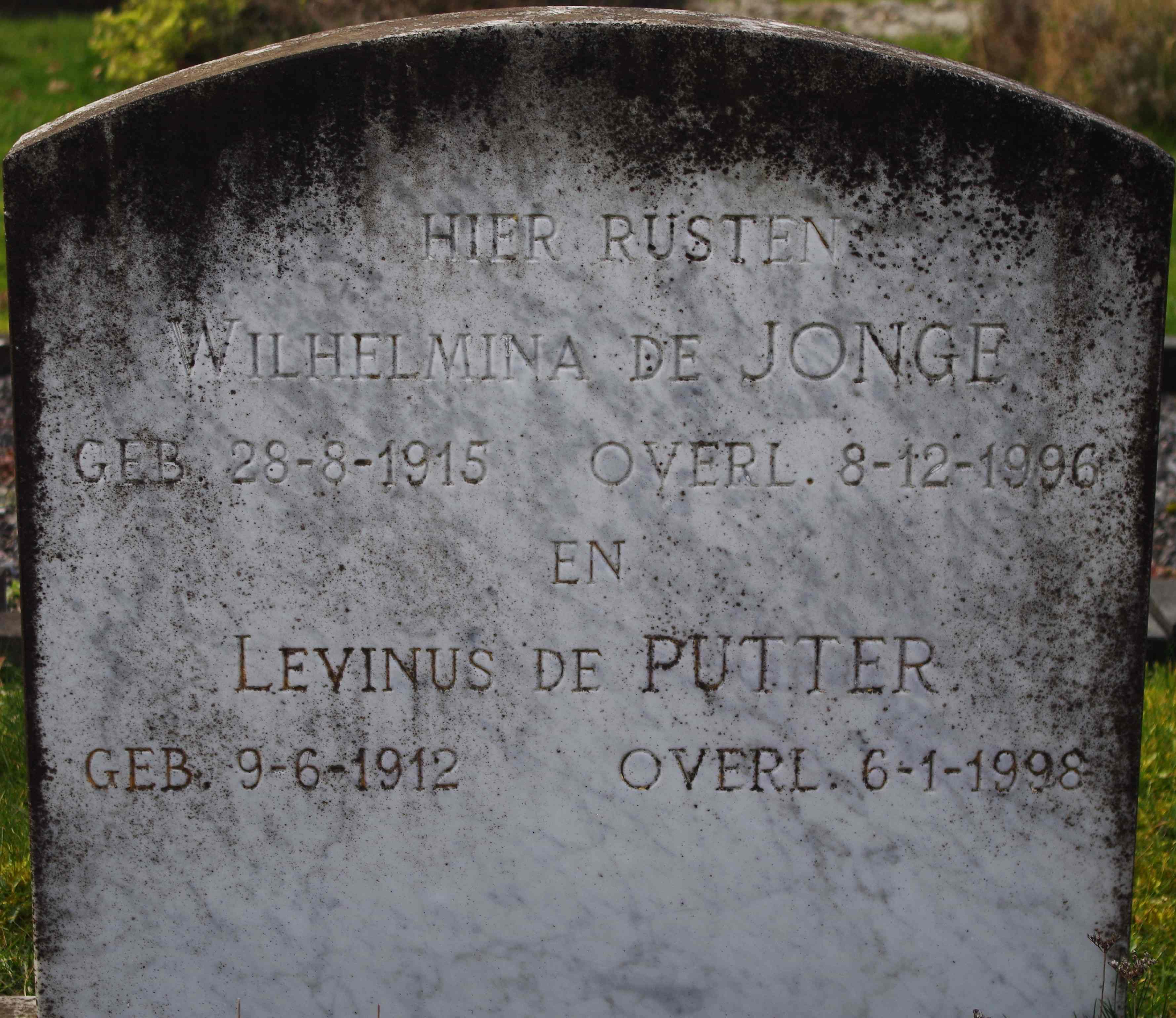 Wilhelmina de Jonge