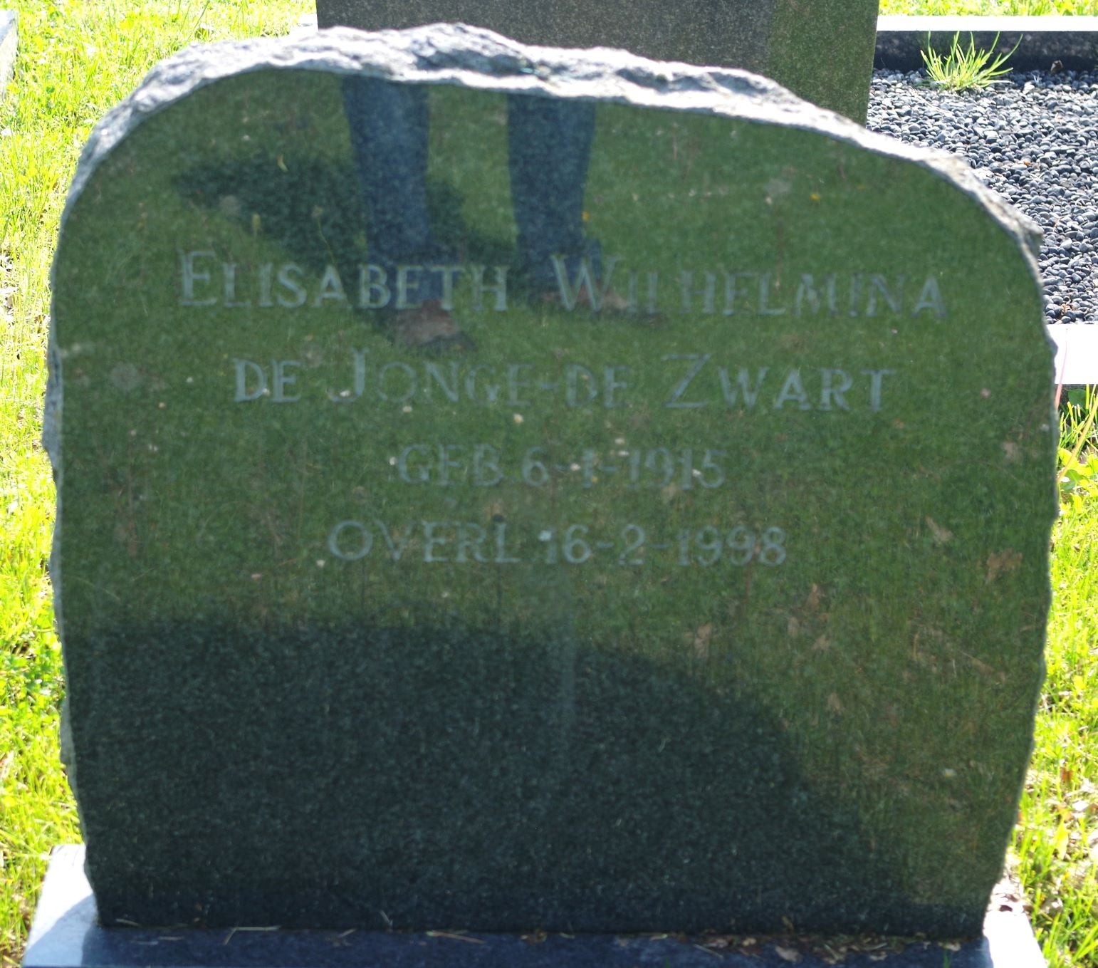 Elisabeth Wilhelmina de Jonge-de Zwart