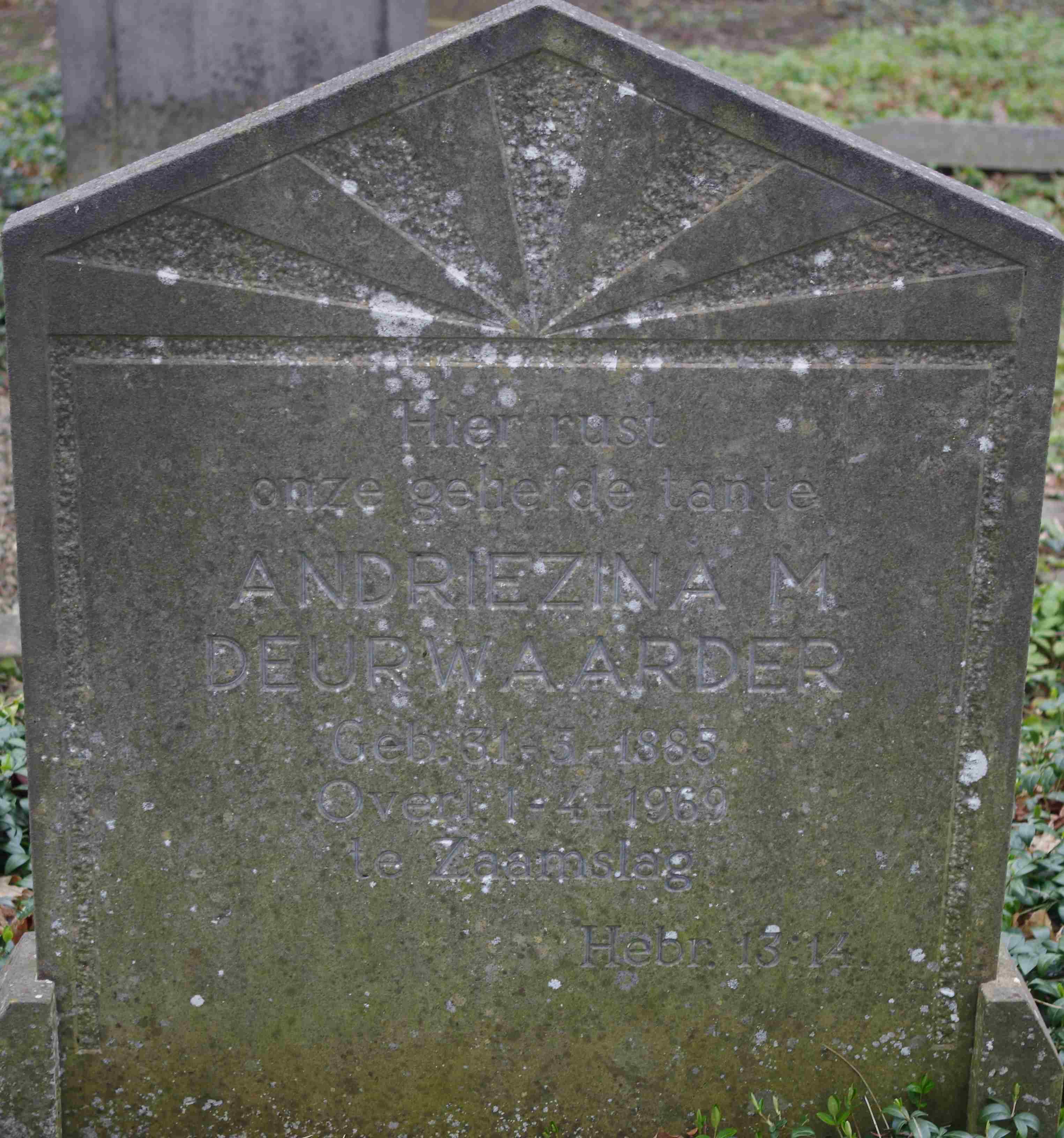 Andriezina Maatje Deurwaarder
